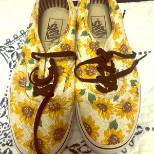 Vans - sunflower print